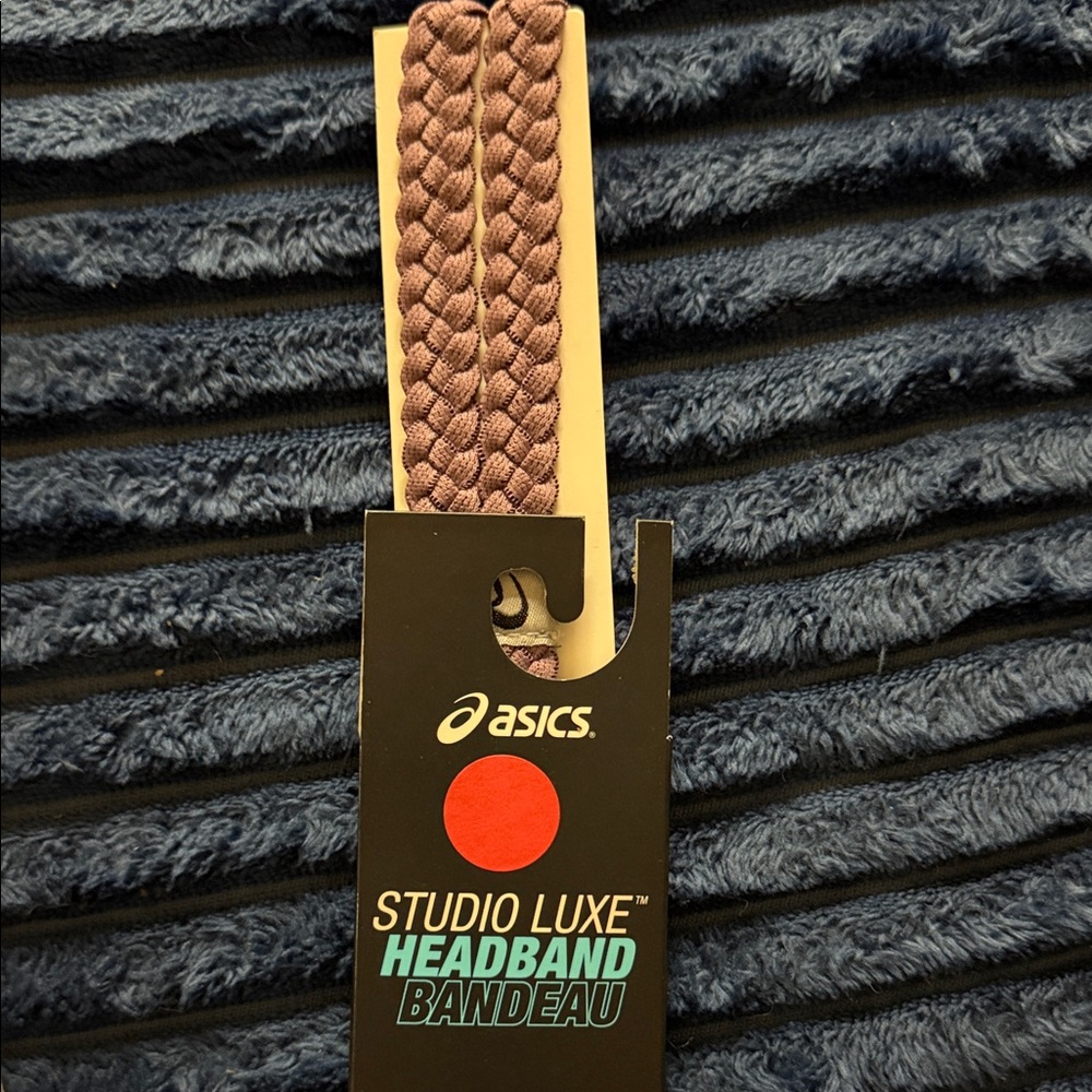 Asics Studio Luxe Headband - Mauve